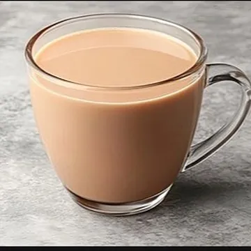 شاي بالحليب